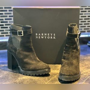 Barney’s New York Suede Ankle Boots